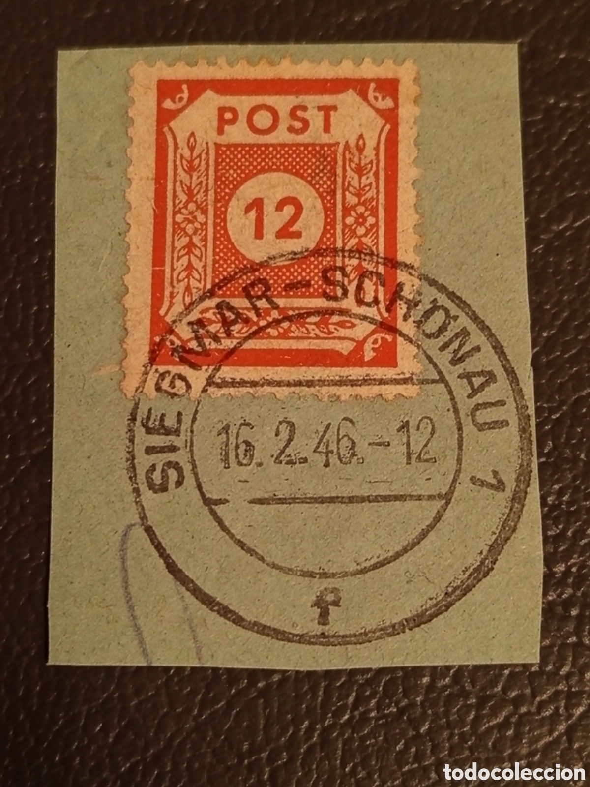 Sellos: Alemania 1946 - SBZ Sajonia Oriental Mi#46 Usado Siegmar-Sch&ouml;nau