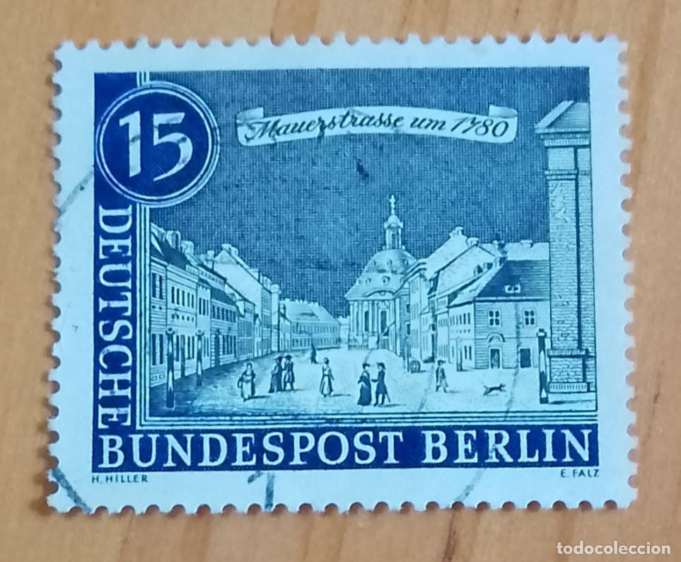 Sellos: ALEMANIA - V/F 15 - MAUERSTRASSE, CALLE DE BERLIN, A&Ntilde;O 1780