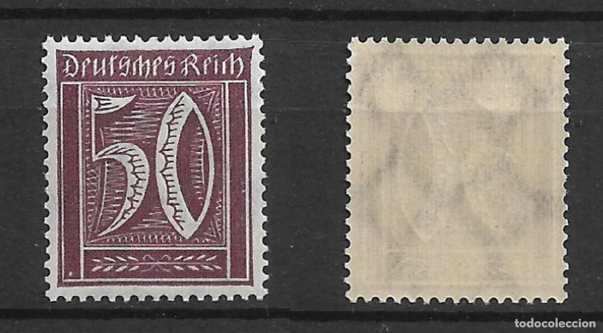 Sellos: alemania reich 1921 michel 183 ** mnh 1.30&euro;- 2/6