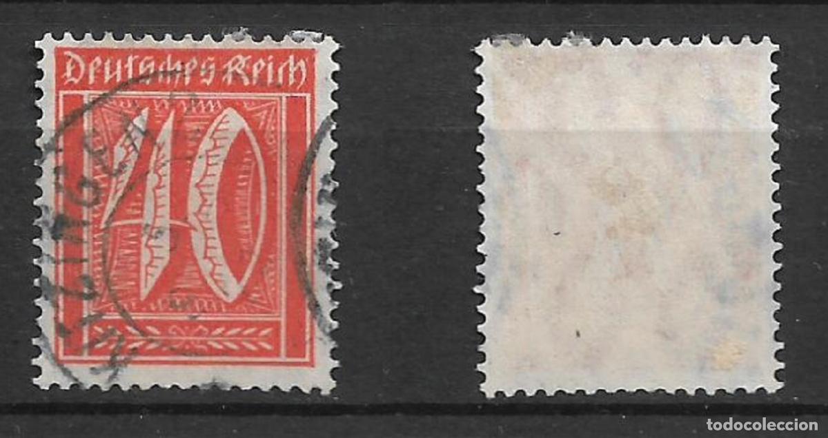 Sellos: Alemania Reich 1921 Michel 163 usado 2&euro; - 33-7