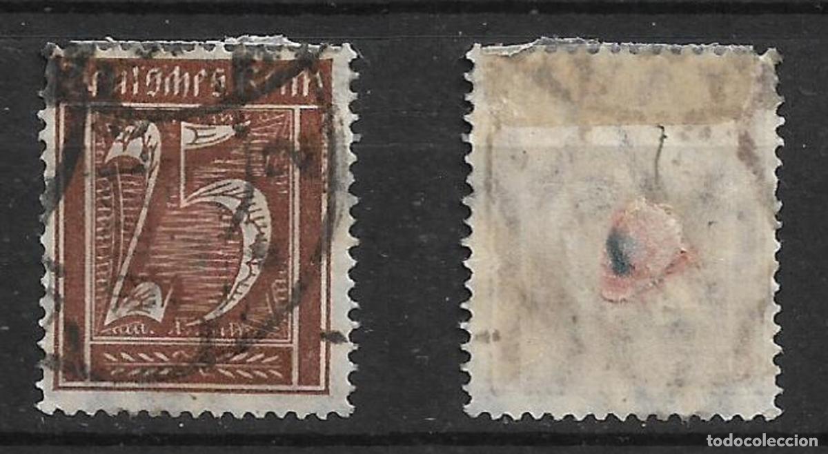 Sellos: Alemania Reich 1921 Michel 161 usado 2&euro; - 33-7