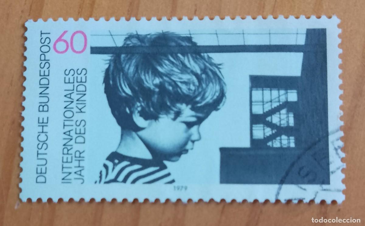 Sellos: ALEMANIA - V/F 60 - A&Ntilde;O 1979 - A&Ntilde;O INTERNACIONAL DEL NI&Ntilde;O - YV 841