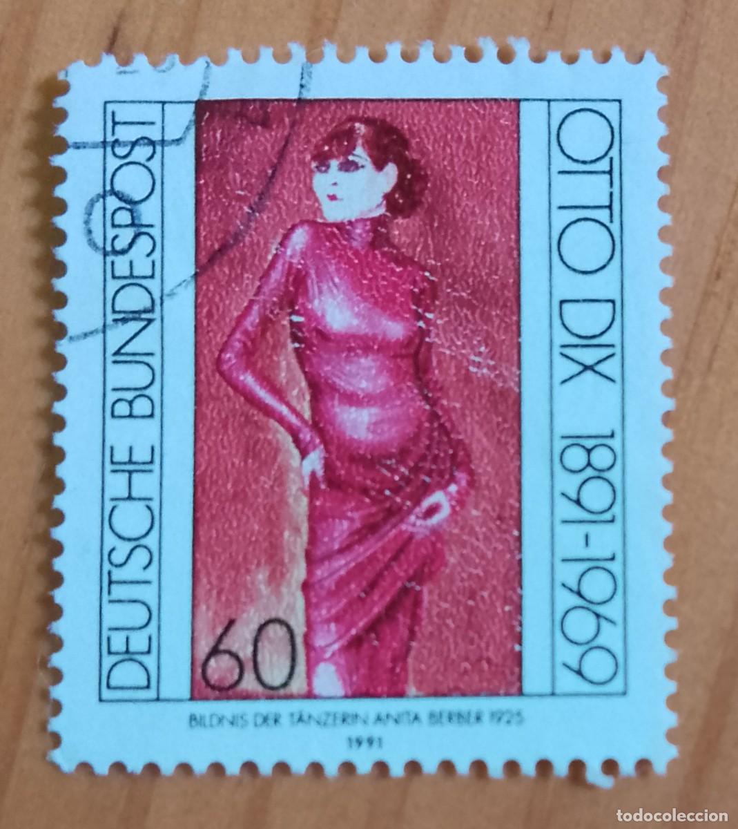 Sellos: ALEMANIA - V/F 60 - A&Ntilde;O 1991 - OTTO DIA 1891.1969