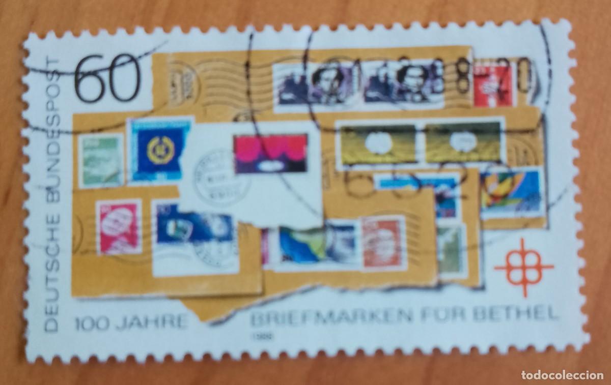 Sellos: ALEMANIA - V/F 60 - A&Ntilde;O 1988 - 100 A&Ntilde;OS, CENTENARIO COLECCI&Oacute;N DE SELLOS DE BETHEL