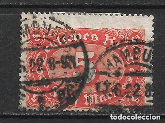Sellos: Alemania Reich 1921 michel 174 usado Wz. 1 - 3&euro;- 33/24