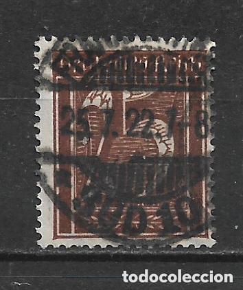Sellos: Alemania Reich 1921 michel 180 usado Wz. 2 - 4&euro;- 33/25