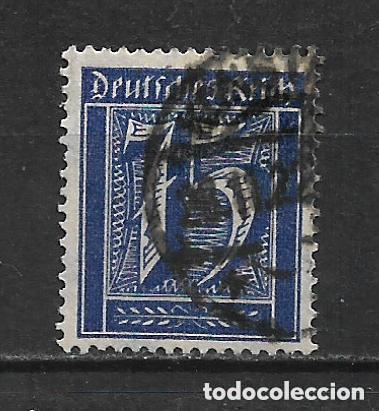 Sellos: Alemania Reich 1921 michel 185 usado Wz. 2 - 3.60&euro;- 33/25
