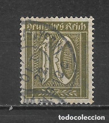 Sellos: Alemania Reich 1921 michel 159 usado Wz. 1 - 2.50&euro;- 2/15