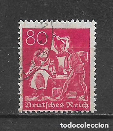 Sellos: Alemania Reich 1921 michel 166 usado Wz. 1 - 7&euro;- 2/15