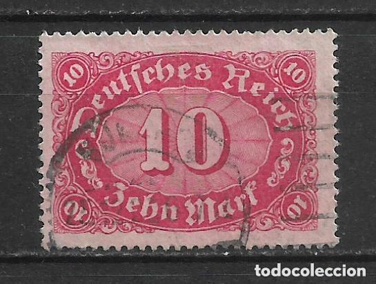 Sellos: Alemania Reich 1921 michel 175 usado Wz. 1 - 4&euro;- 2/15