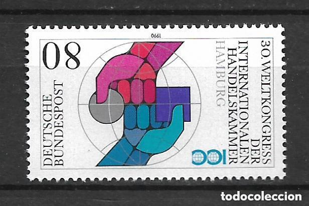 Sellos: alemania 1990 michel 1471 ** mnh 1.40&euro; - 33/29