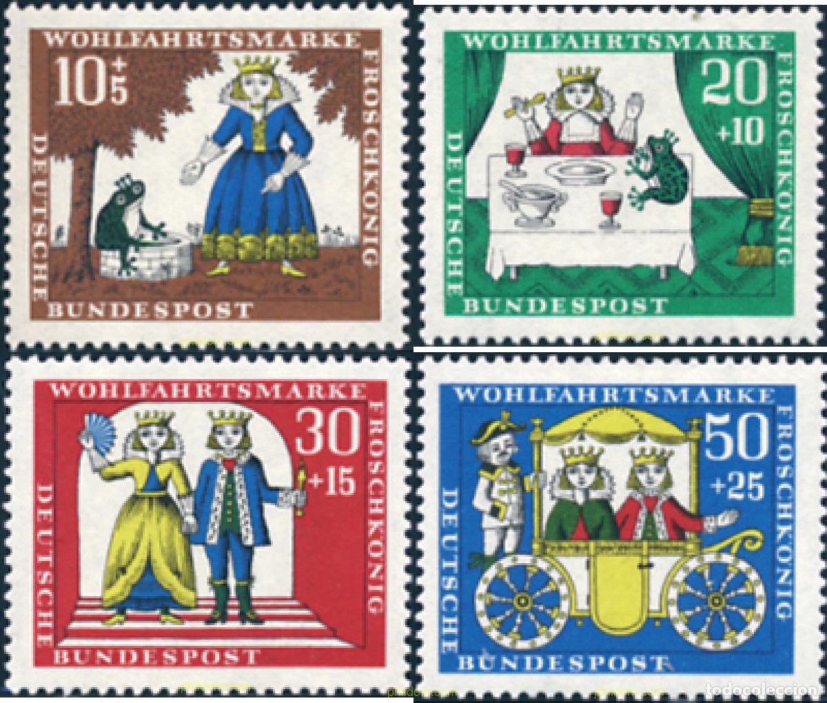 Sellos: 150121 MNH ALEMANIA FEDERAL 1966 CUENTO DE LOS HERMANOS GRIMM