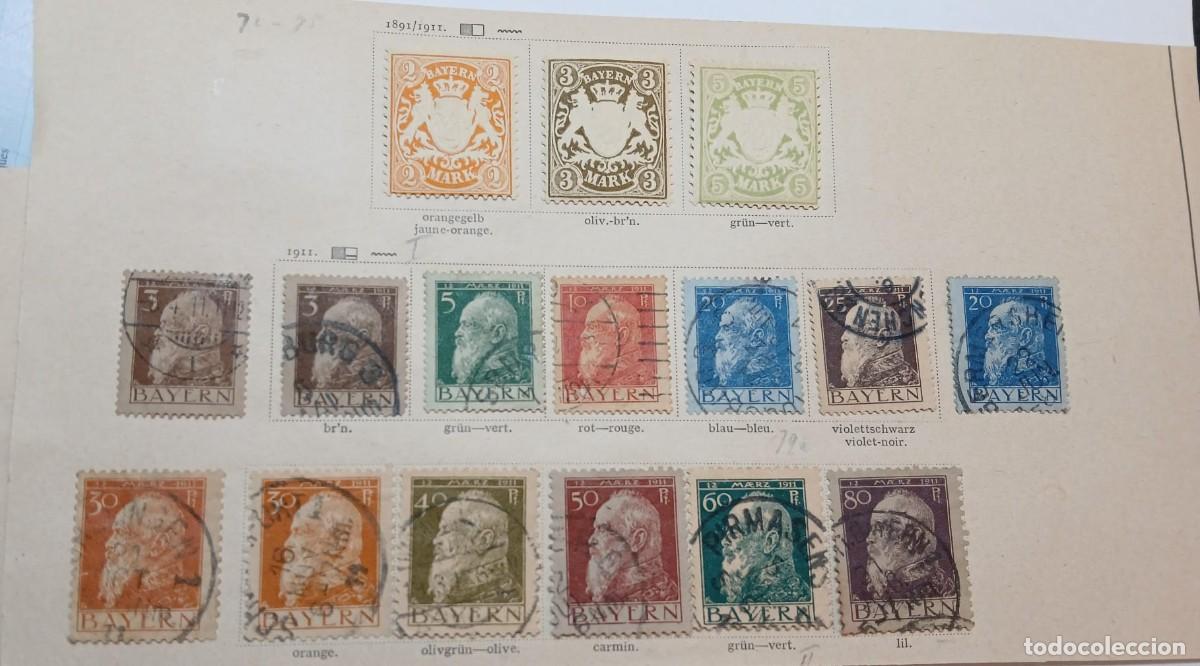 Sellos: Lote de sellos Baviera - Foto 2