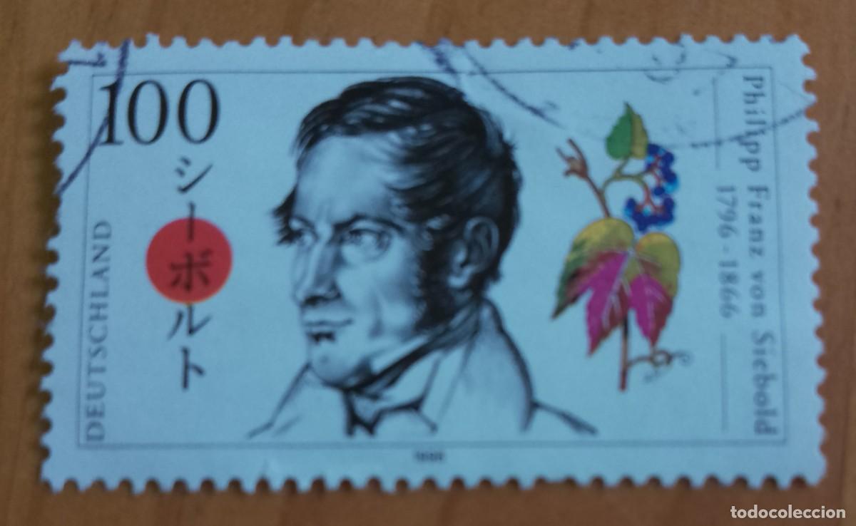 Sellos: ALEMANIA - V/F 100 - A&Ntilde;O 1996 - 8&ordm; CENTENARIO DEL NACIMIENTO DE PHILIPP VON SIEBOLD