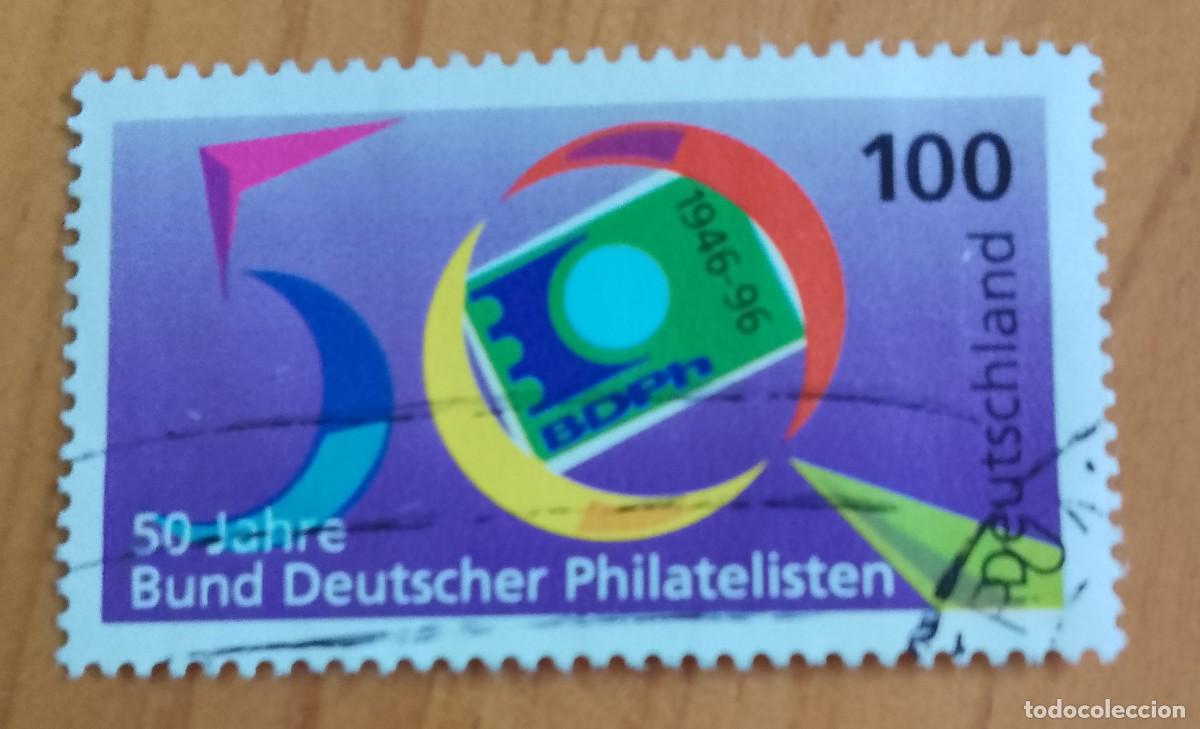 Sellos: ALEMANIA - V/F 100 - 50 A&Ntilde;OS FILATELISTAS ALEMANAS