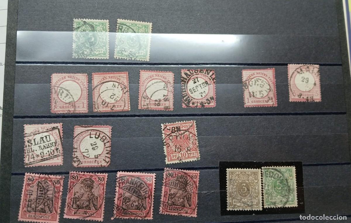 Sellos: Ver foto. loteellos imperio alem&aacute;n desde 1872