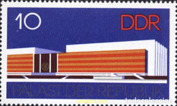 Sellos: 150795 MNH ALEMANIA DEMOCRATICA 1976 OBERTURA DEL PALACIO DE LA REPUBLICA DE BERLIN