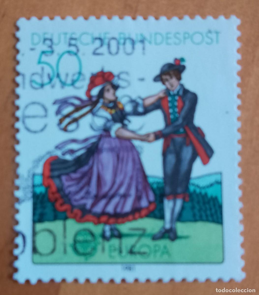 Sellos: ALEMANIA - V/F 50 - A&Ntilde;O 1981 - FOLKLORE, EUROPA, CEPT