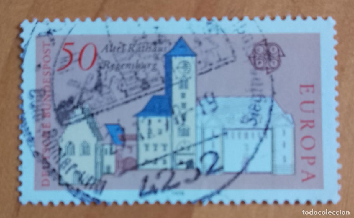 Sellos: ALEMANIA - V/F 50 - A&Ntilde;O 1976 - JUEGOS OL&Iacute;MPICOS - YV 724