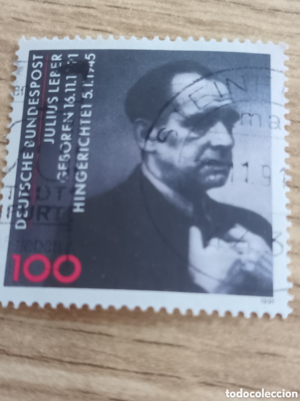 Sellos: REP&Uacute;BLICA FEDERAL DE ALEMANIA A&Ntilde;O 1991