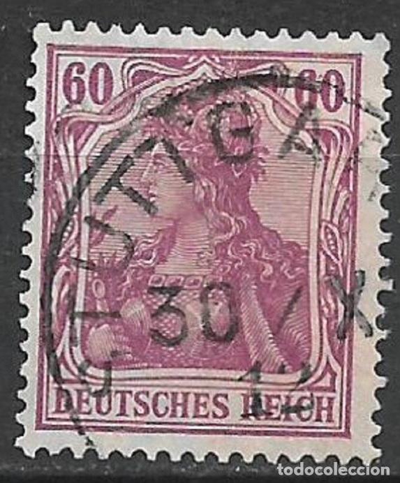 Sellos: Alemania Reich 1905 Michel 92 a usado 18&euro;- 33-6