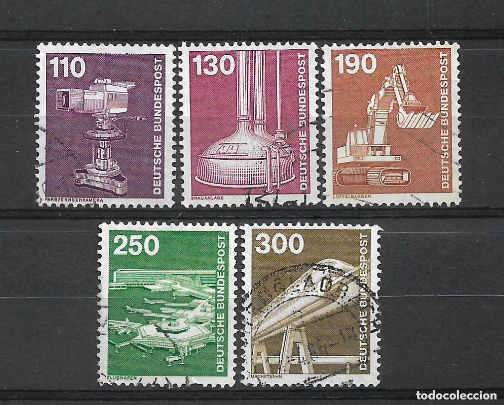 Sellos: alemania 1982 serie completa usado 6&euro; - 20-33