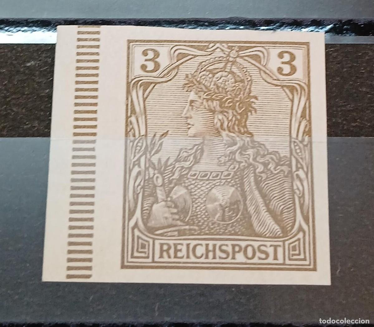 Sellos: Imperio alem&aacute;n 1900 SIN DENTAR RARIDAD. VER FOTOS