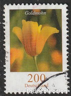 Sellos: Alemania 2006 Scott 2412 Sello &ordm; Flora Flor Amapola de California (Eschscholzia californica)