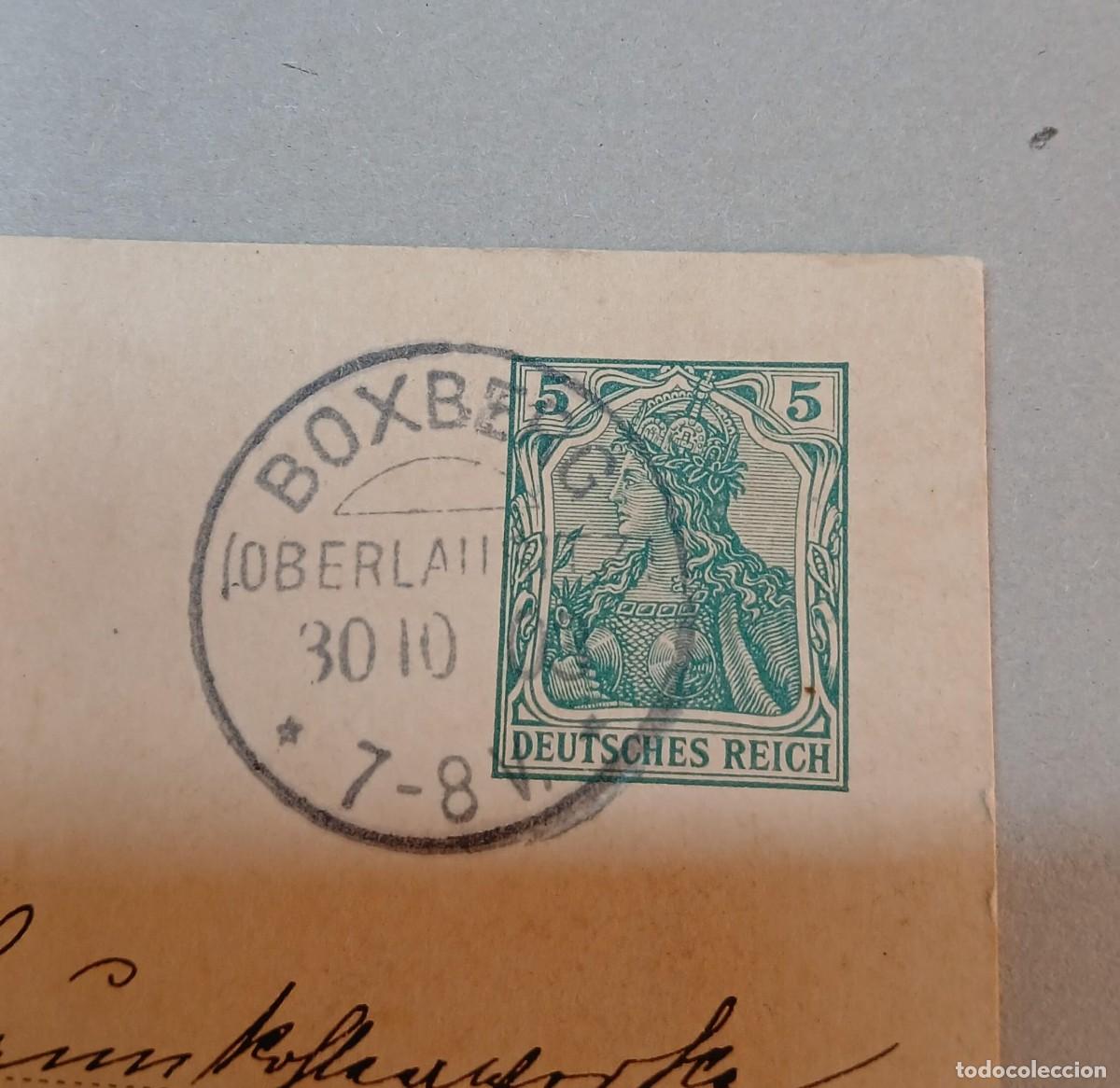 Sellos: Boxberg. Rara localidad