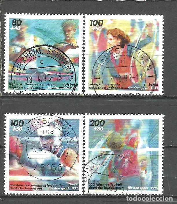 Sellos: ALEMANIA FEDERAL 1995 - MICHEL NRO. 1777-80 - USADO