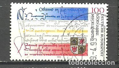 Sellos: ALEMANIA FEDERAL 1995 - MICHEL NRO. 1782 - USADO