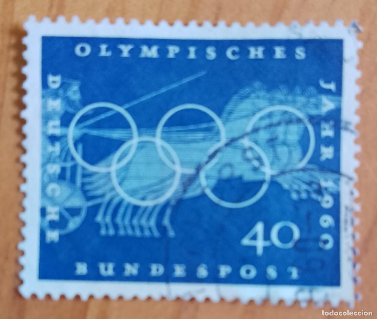 Sellos: ALEMANIA - V/F 40 - A&Ntilde;O 1978 - 1960 A&Ntilde;O OLIMPICO