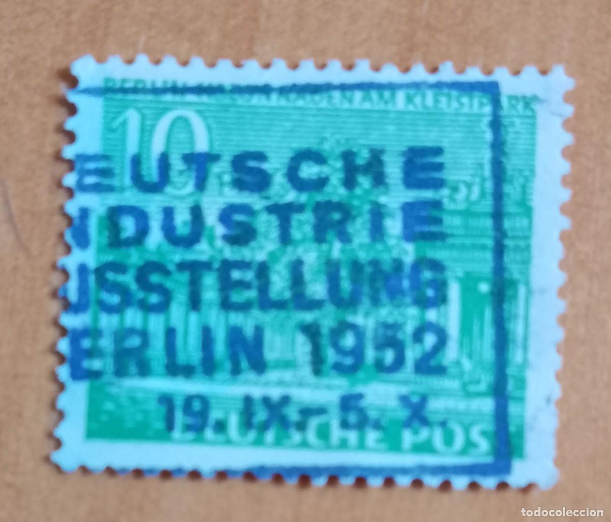 Sellos: ALEMANIA - V/F 10 PF - COLUMNATA EN EL KLEISTPARK DE BERLIN