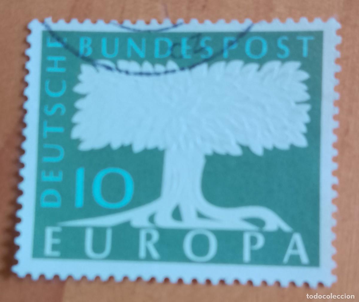 Sellos: ALEMANIA - V/F 10 - EUROPA, &Aacute;RBOL