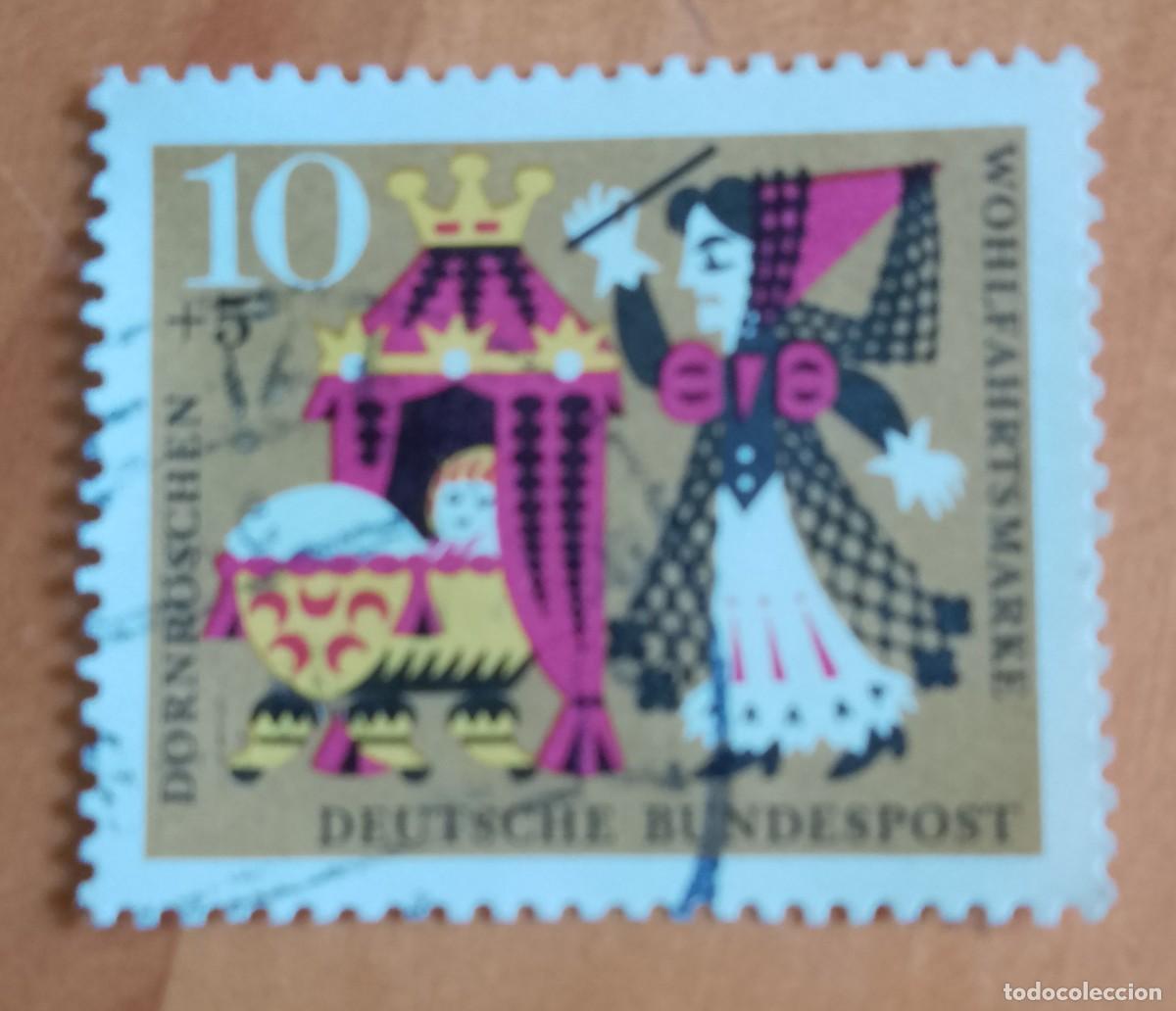 Sellos: ALEMANIA - V/F 10 + 5 - SELLO DEL BIENESTAR