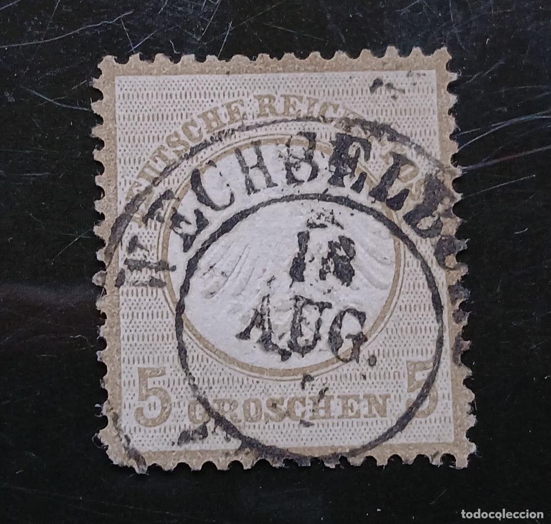 Francobolli: Imperio alem&aacute;n 1872. 5G firmado BPP