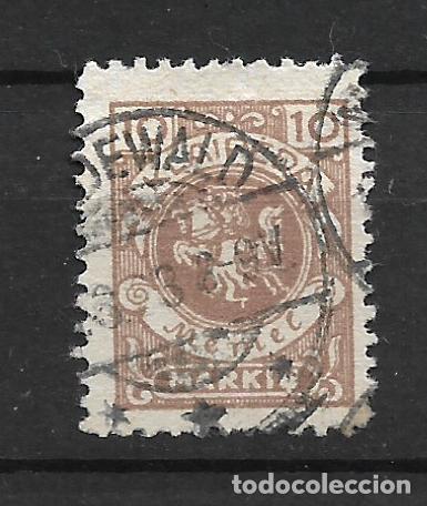 Sellos: alemania memel 1923 michel 141 usado 8.50&euro;- 18/15