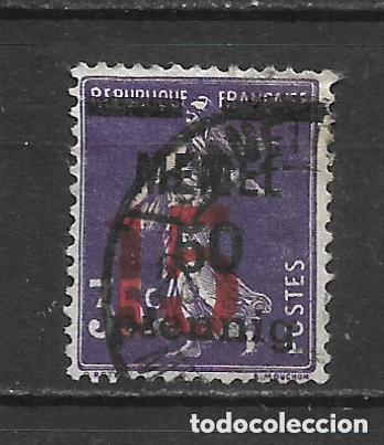 Sellos: alemania memel 1921 michel 48 usado 4&euro;- 28/14