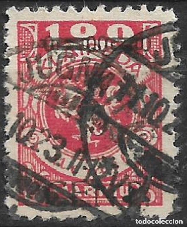Sellos: Alemania Memel 1923 Michel 180 tipo III usado 30&euro;- 33-16