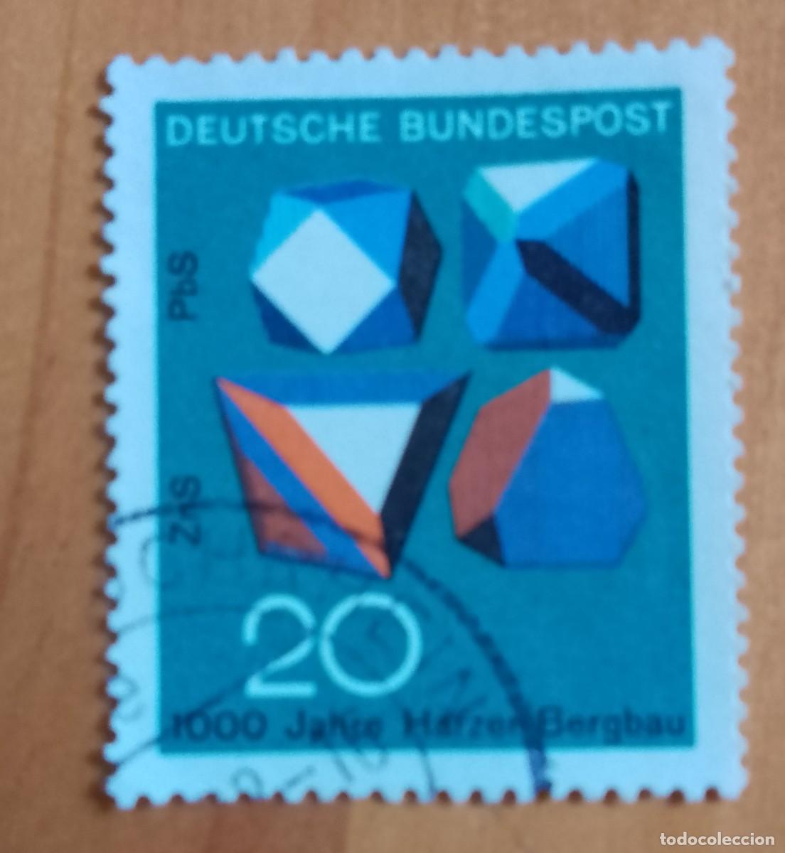 Sellos: ALEMANIA - V/F 20 - 1000 A&Ntilde;OS DE EXTRACTO DE RESINO, ZAS SULFURO DE CINC, PBS SULFURO DE PLOMO