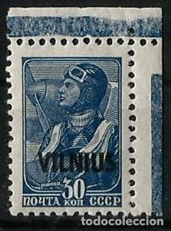 Sellos: ALEMANIA - OCUPACI&Oacute;N DE VILNIUS - II GM - NUEVO - SOBRECARGA