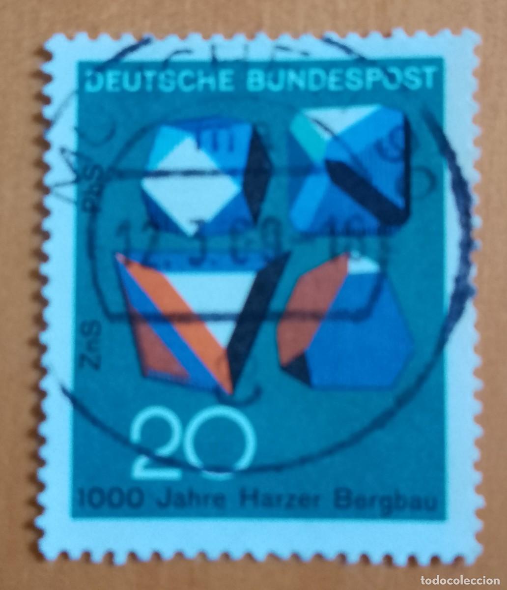 Sellos: ALEMANIA - V/F 20 - 1000 A&Ntilde;OS DE EXTRACTO DE RESINO, ZAS SULFURO DE CINC, PBS SULFURO DE PLOMO