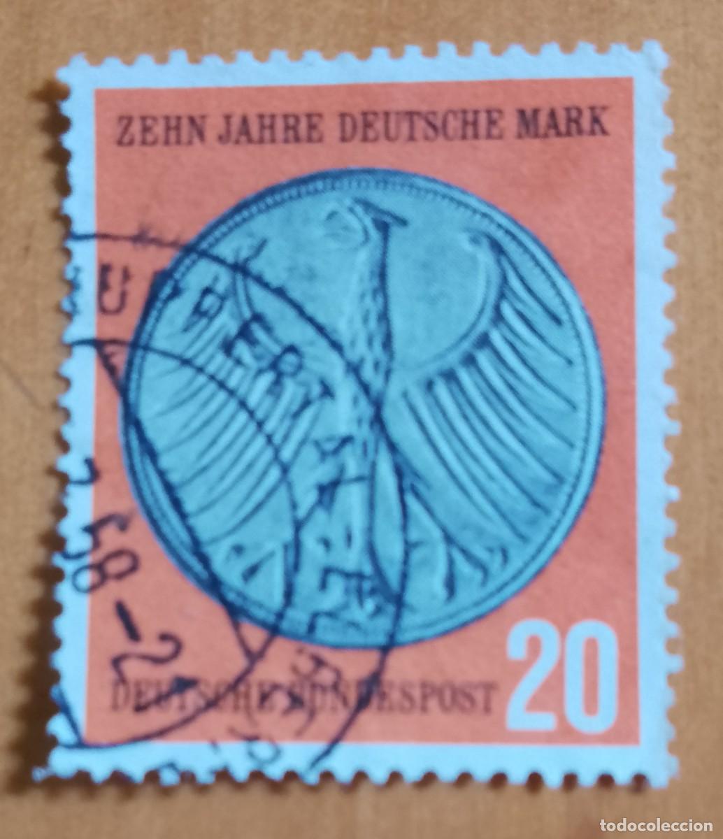 Sellos: ALEMANIA - V/F 20 - DIEZ A&Ntilde;OS DEL MERCADO ALEM&Aacute;N