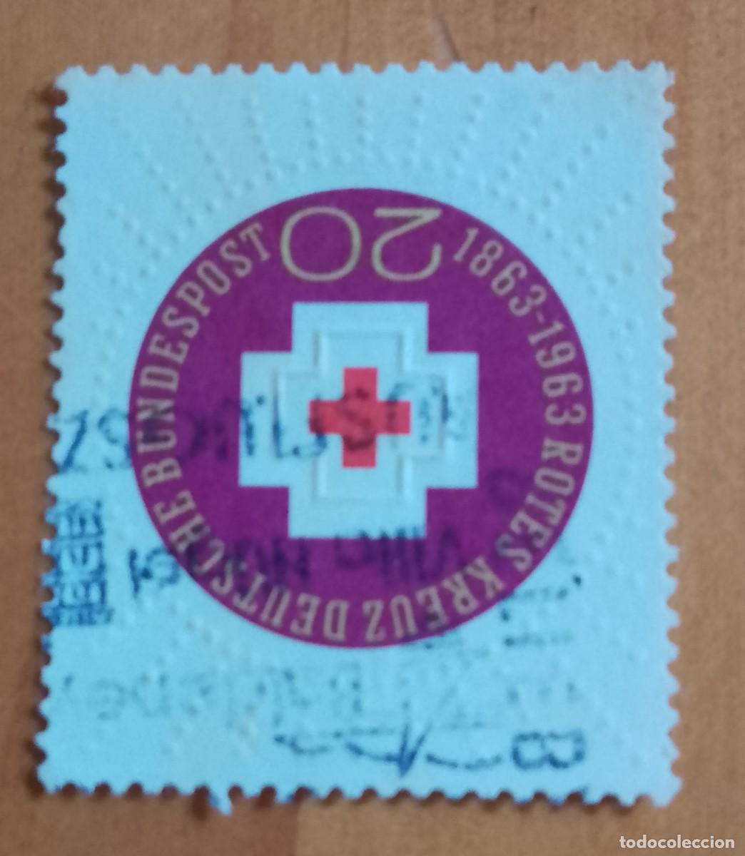 Sellos: ALEMANIA - V/F 20 - CENTENARIO DE CRUZ ROJA 1863.1963