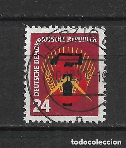 Sellos: alemania ddr 1951 michel 293 usado 5&euro; - 1/4