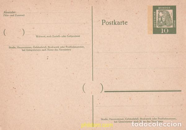Sellos: 775793 MNH ALEMANIA FEDERAL 1961 CELEBRIDADES