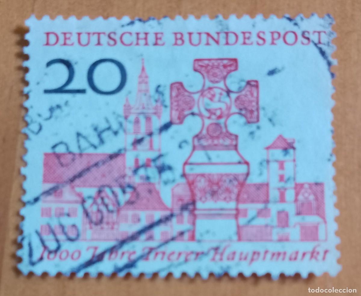 Sellos: ALEMANIA - V/F 20 - 1000 A&Ntilde;OS DEL MERCADO DE TRIERER