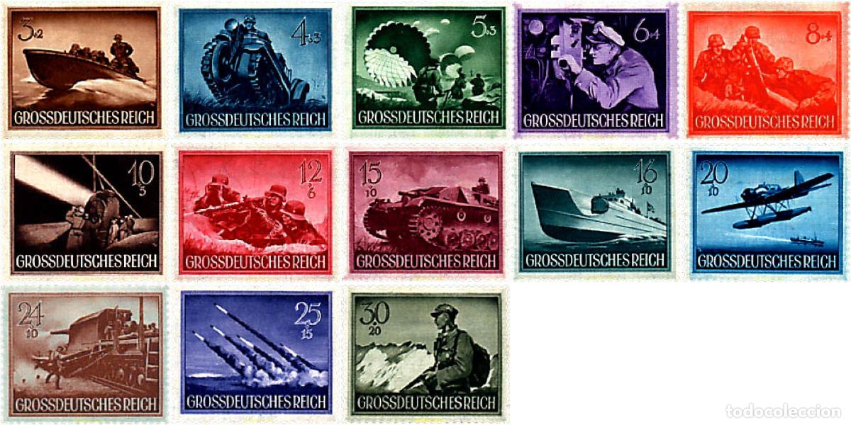 Sellos: 56145 MNH ALEMANIA 1944 JORNADA DE LOS HEROES