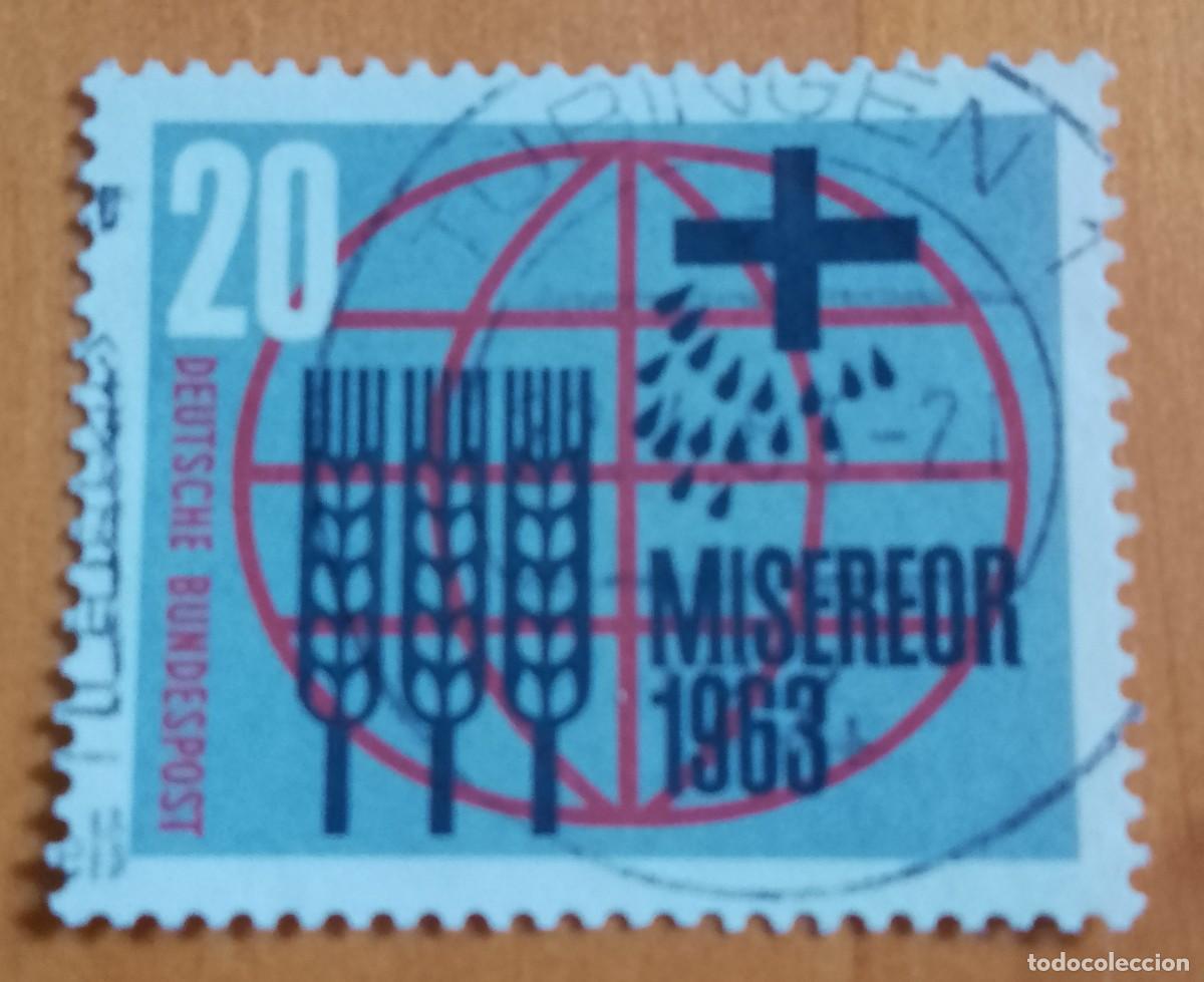 Sellos: ALEMANIA - V/F 20 - A&Ntilde;O 1963 MISEREOR