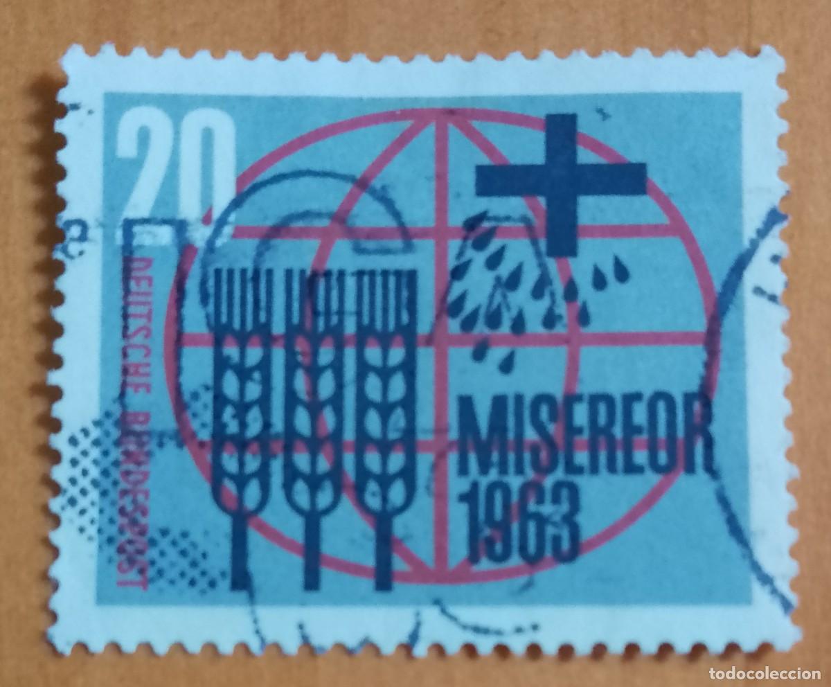Sellos: ALEMANIA - V/F 20 - A&Ntilde;O 1963 MISEREOR